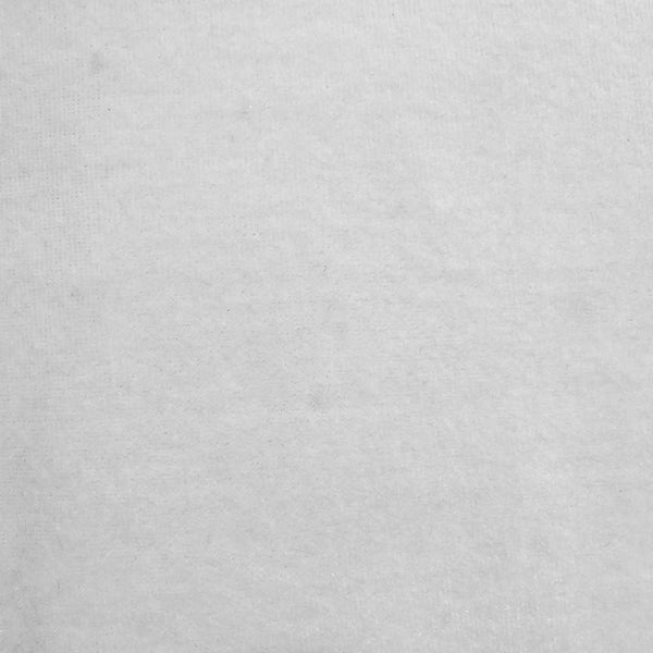 6 x 6 Fashion Fabric Swatch - Stretch Velvet 4-Way - White