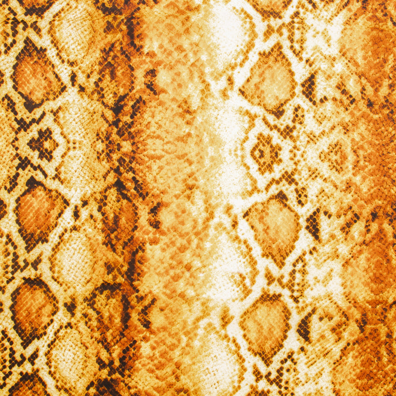 Feline polyester - Snake - Yellow