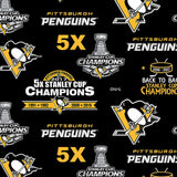 Penguins de Pittsburgh - Molleton imprimé LNH - logo