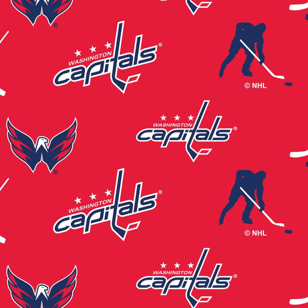 Washington Capitals - NHL Fleece Print - Logo