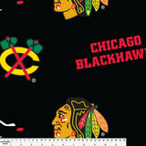 Chicago Blackhawks - NHL Fleece Print - Logo