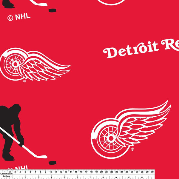 Detroit Red Wings - NHL Fleece Print - Logo