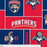 Florida Panthers - NHL Fleece Print - Patchwork