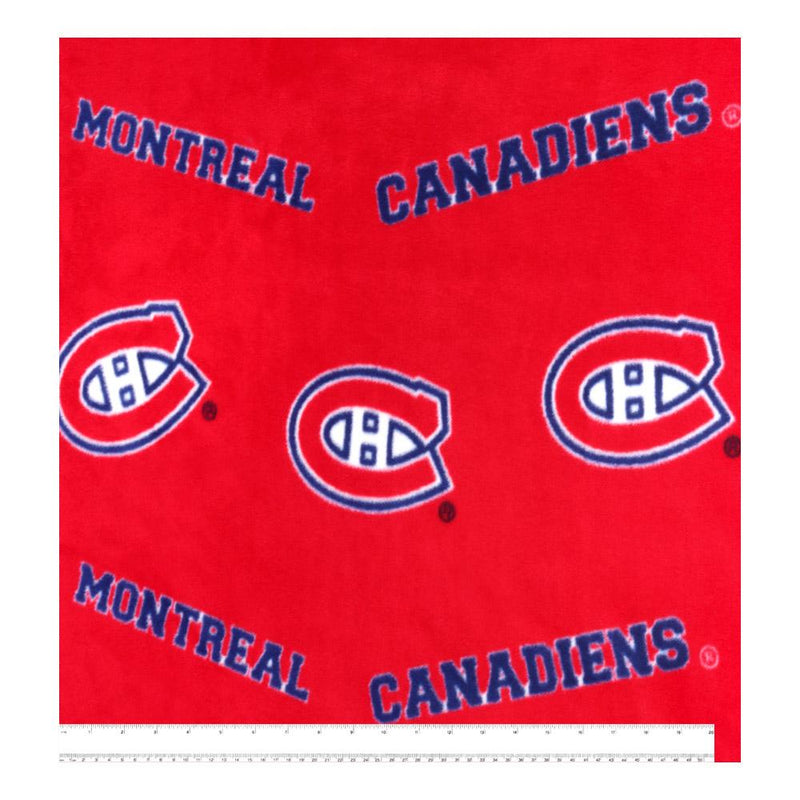 Montreal Canadiens - NHL Fleece Print