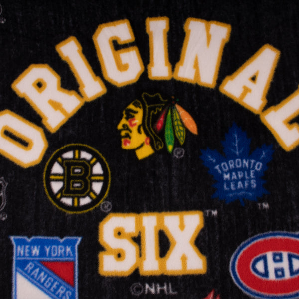 Original six - NHL Fleece Print - Logo