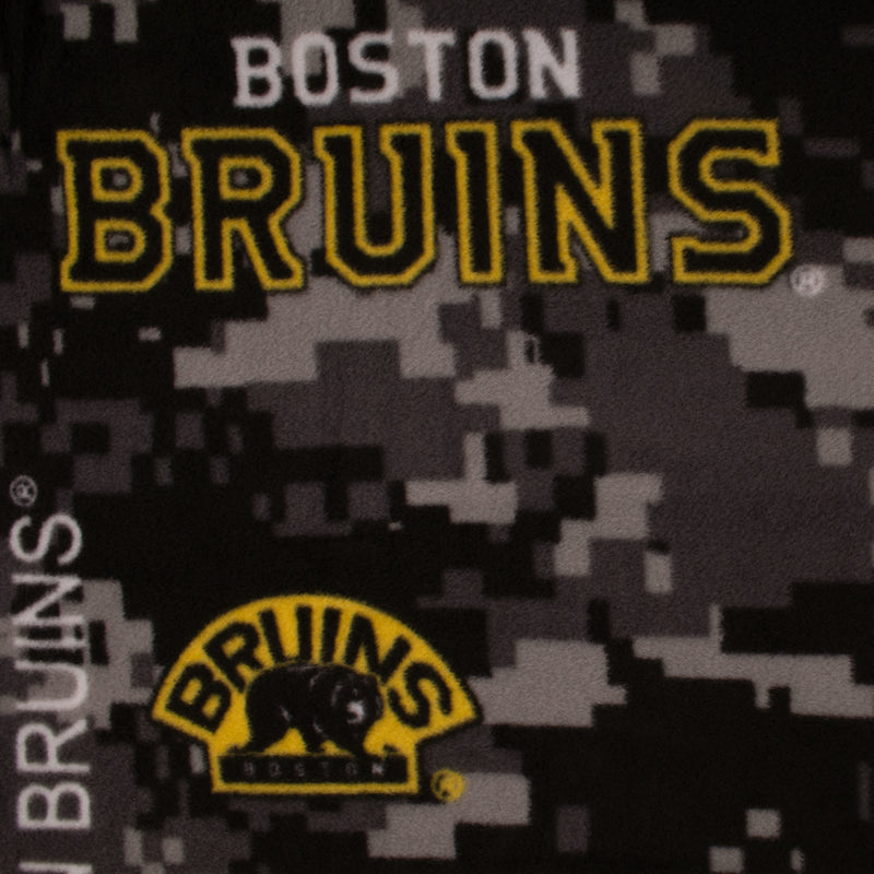 Boston Bruins  - NHL Fleece Print - Camouflage - Brown