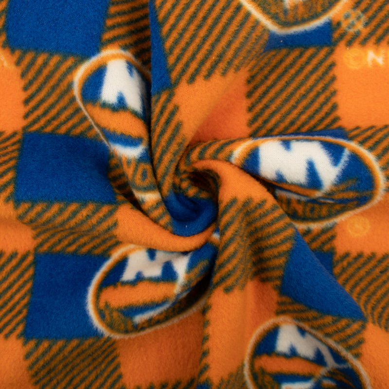 Islanders de New York - Molleton imprimé LNH - Carreaux Buffalo - Orange