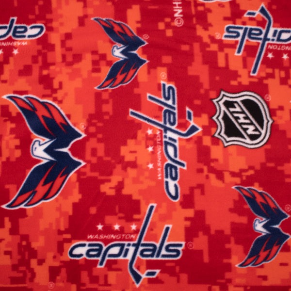 Washington Capitals - NHL Fleece Print - Logo - Red