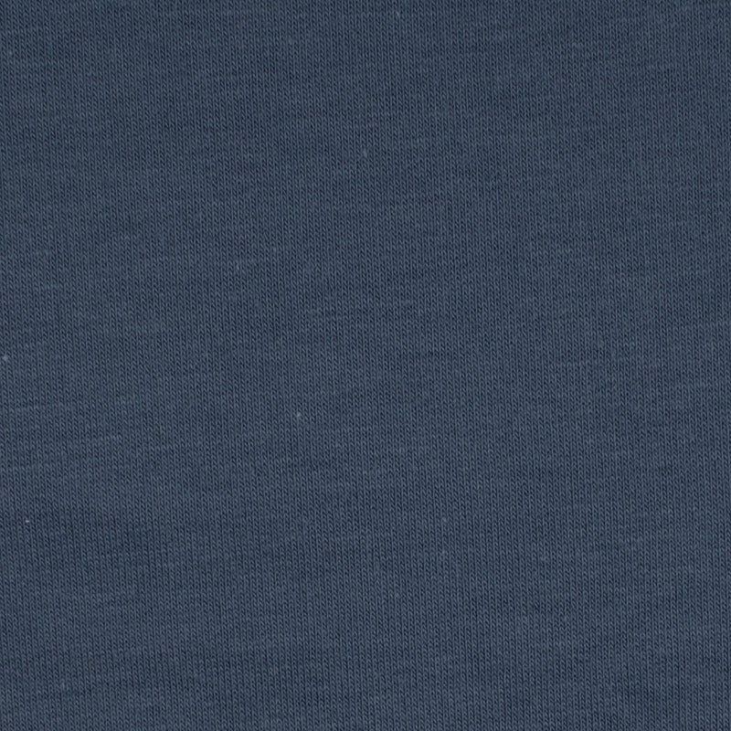 BAMBOO French Terry Knit - Denim blue