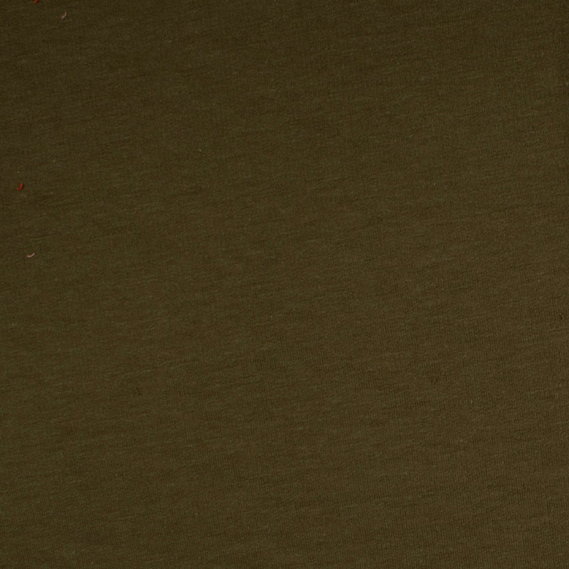 BAMBOU - Tricot jersey à  bouclettes - Feuillage