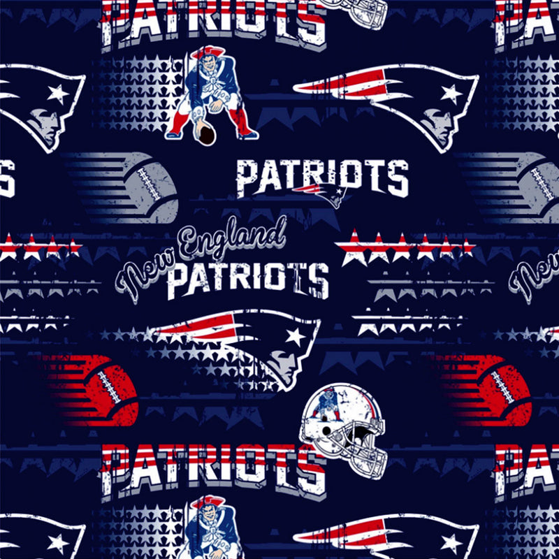 New England Patriots logo - NFL cotton prints
