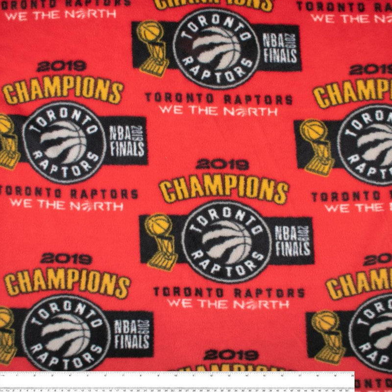 Toronto Raptors - NBA fleece - Champion 2019 - Red