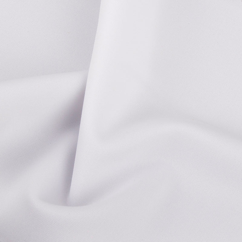 Scuba Fabric White