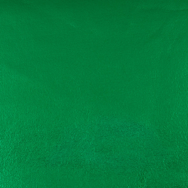 Foil Stretch Knit - Green