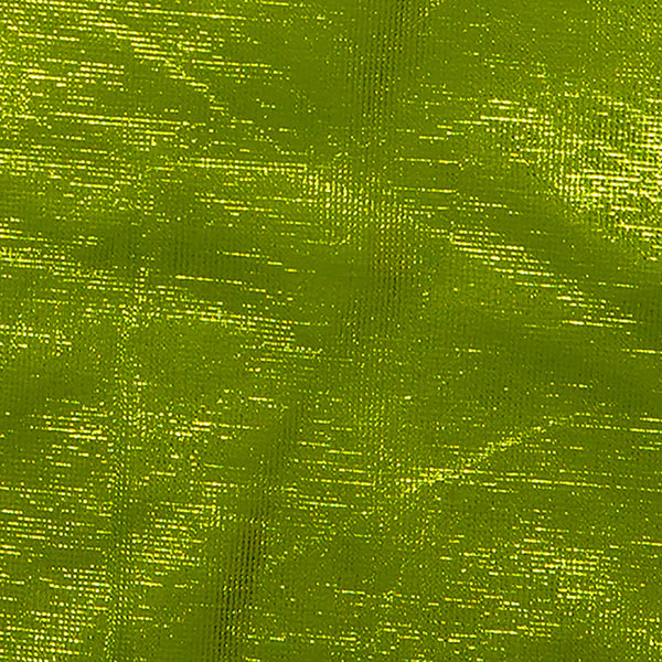 Foil Stretch Knit - Lime