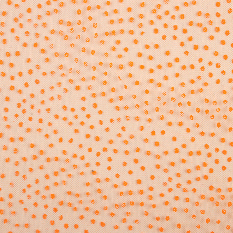 Glitter Dot - Orange