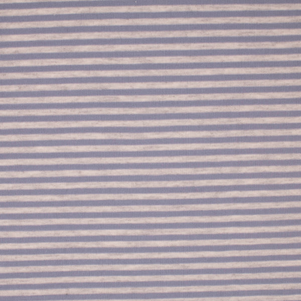 BAMBOO - Printed knit - Stripes - Blue