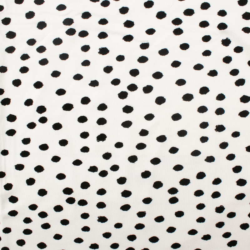 BAMBOO - Printed knit - Polka Dots