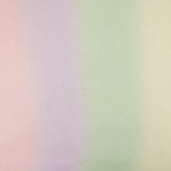 Organza Rainbow Stripe - Green