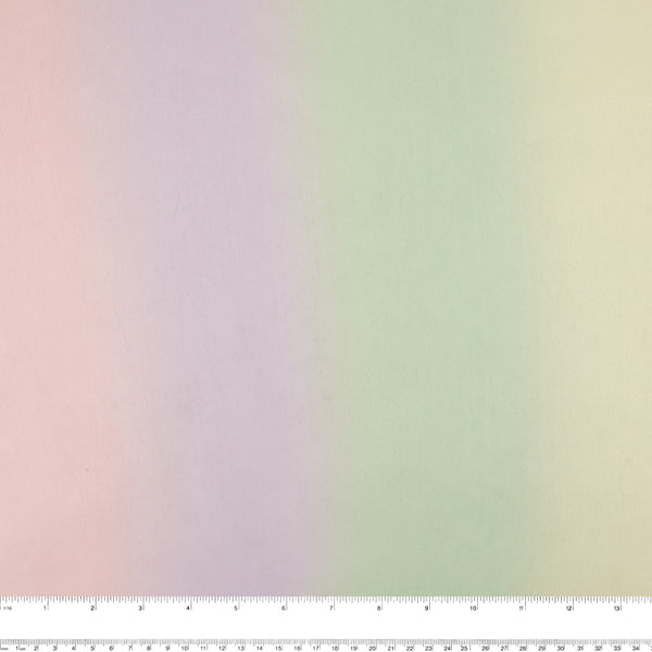 Organza Rainbow Stripe - Green