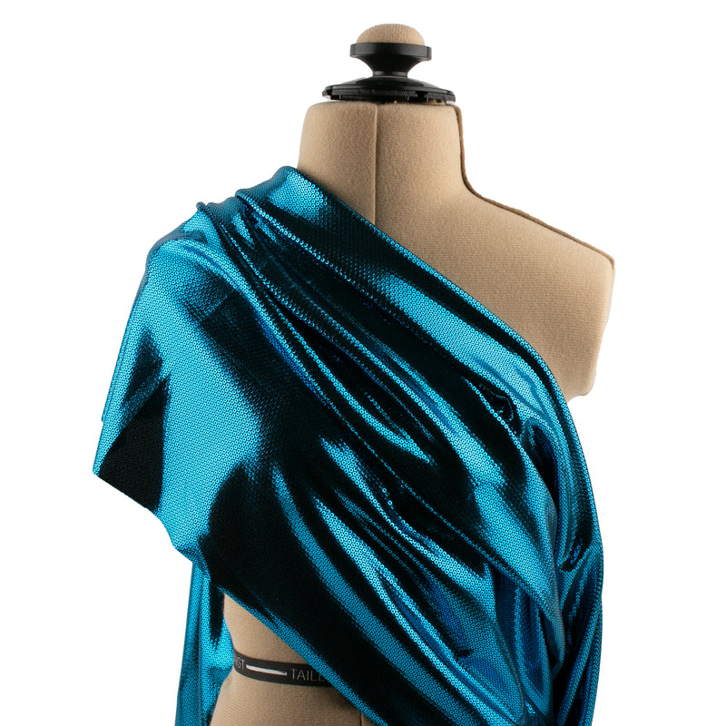 MARDI GRAS - Costuming Fabric - Solid - Blue