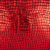 MARDI GRAS - Costuming Fabric - Crocodile - Red