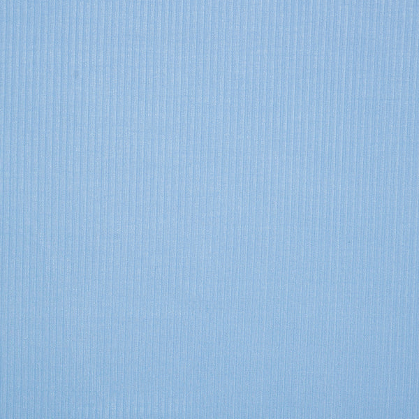 Tissu côtelé BAMBOU - Bleu