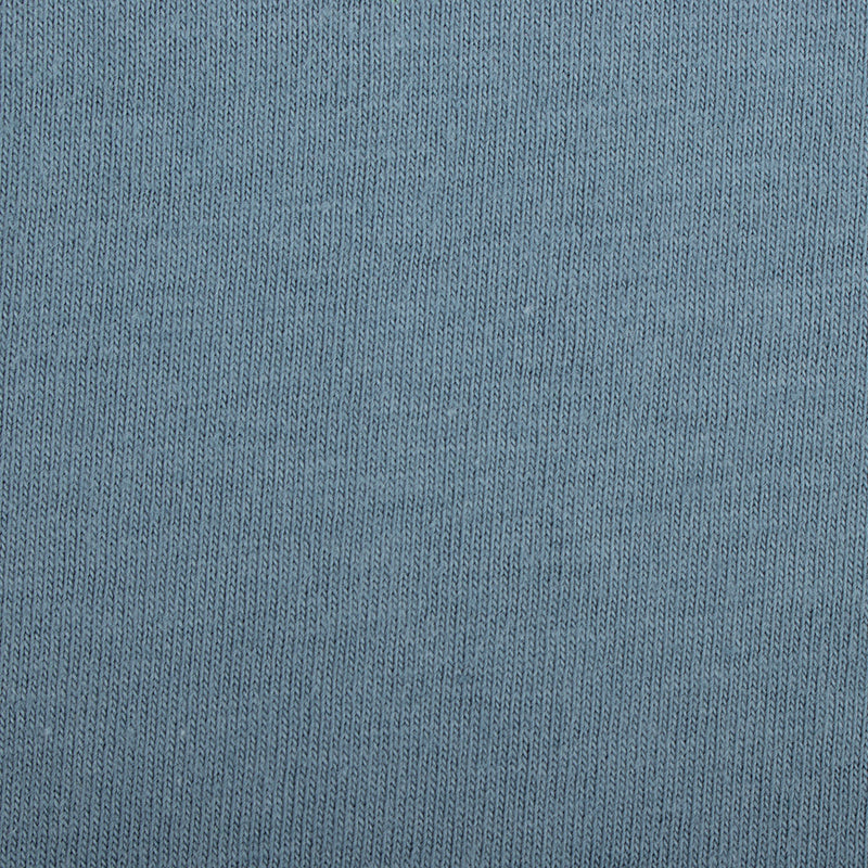 8oz Cotton Jersey - Steel blue