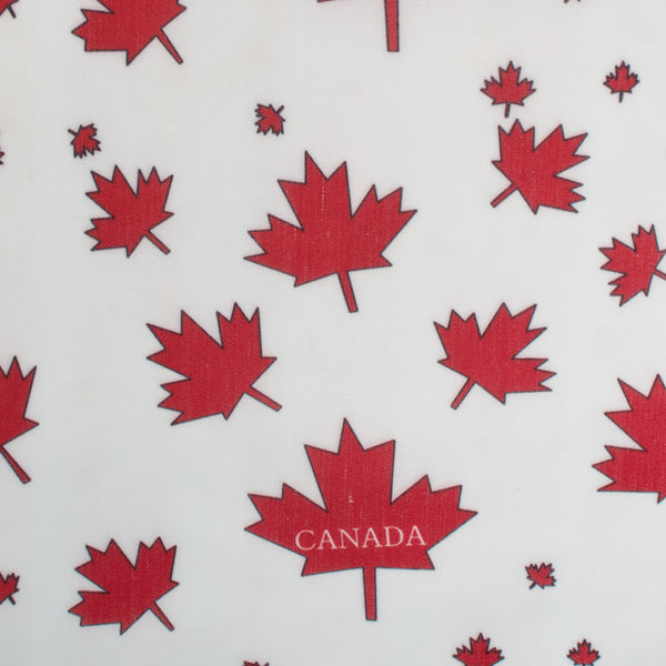 LONDON brushed plaid - Canadian Maple Leaf – Fabricville