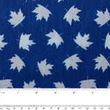 Patriotic prints - Small maple leaf - Blue