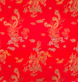 Chinese Brocade - Dragon - red