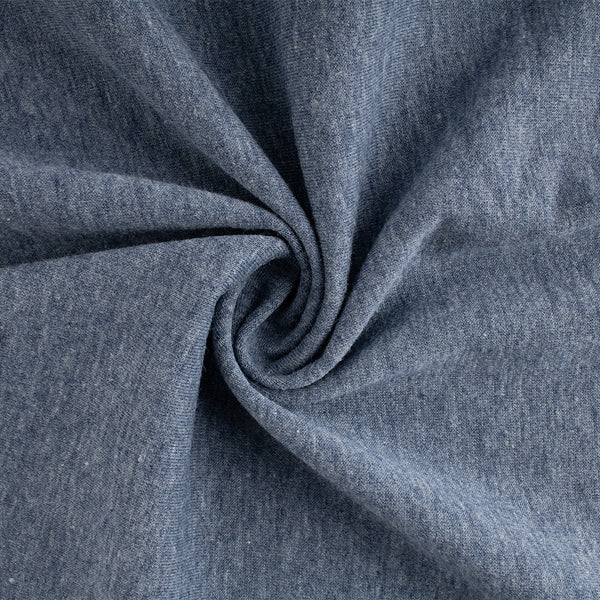 Tricot Jersey à Bouclettes - Bleu mixte