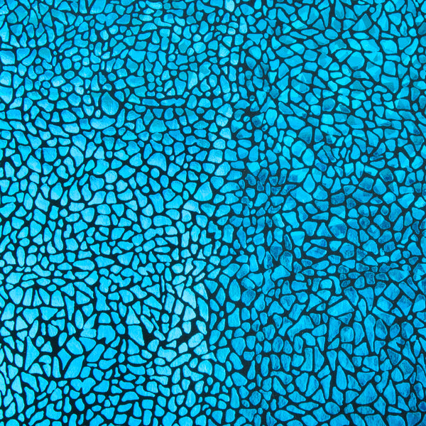 Tricot métallique -  MosaÏque - Bleu