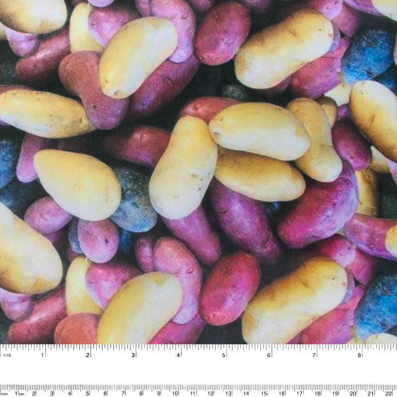 Stay dry digital printed PUL - Potato - Multicolor