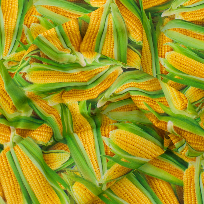 Stay dry digital printed PUL - Corn - Yellow