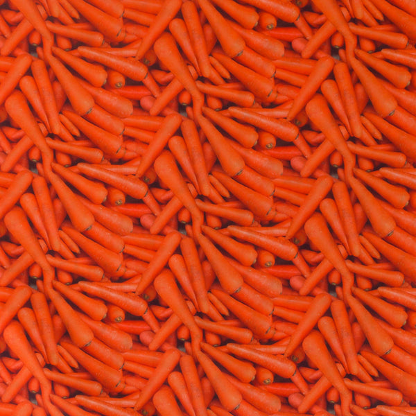 Stay dry digital printed PUL - Carrot - Orange