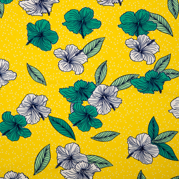 Bathing Suit Print - Lily - Yellow