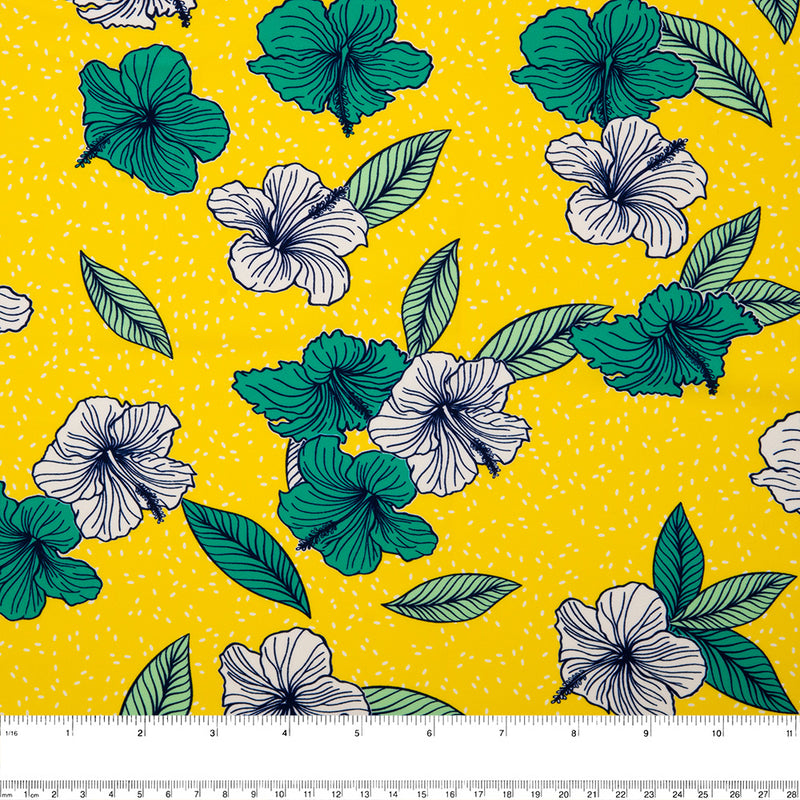 Bathing Suit Print - Lily - Yellow
