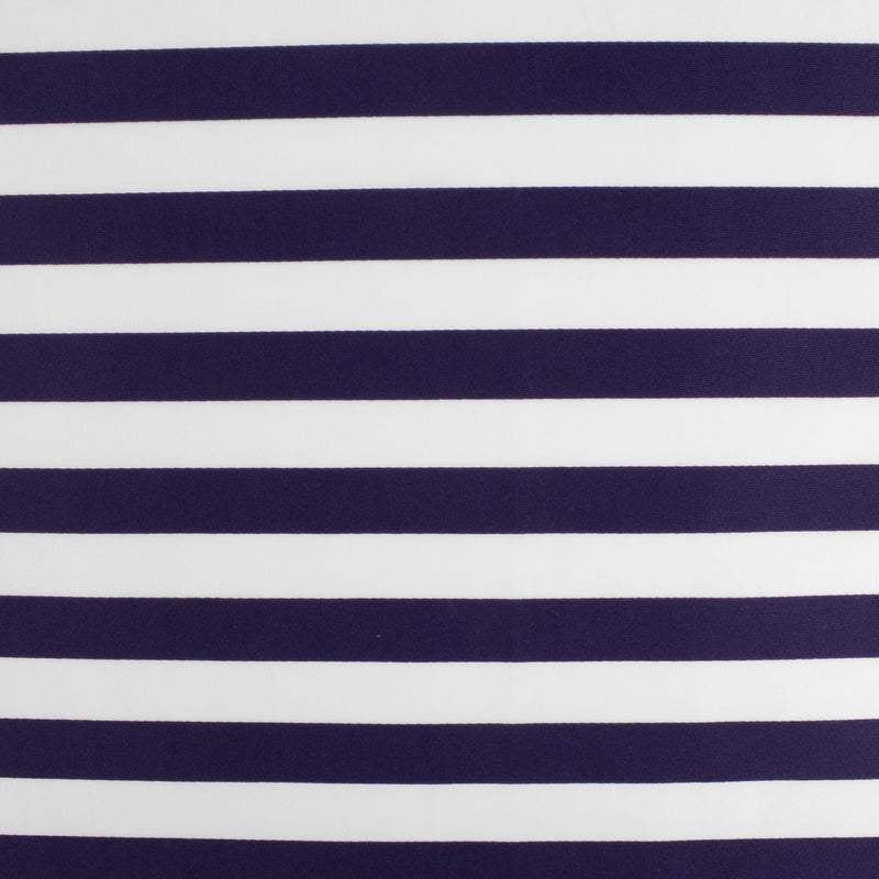 Bathing Suit Print - Stripes - Navy / White
