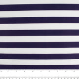 Bathing Suit Print - Stripes - Navy / White