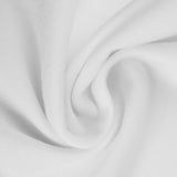 Tricot de coton BIOLOGIQUE - Blanc