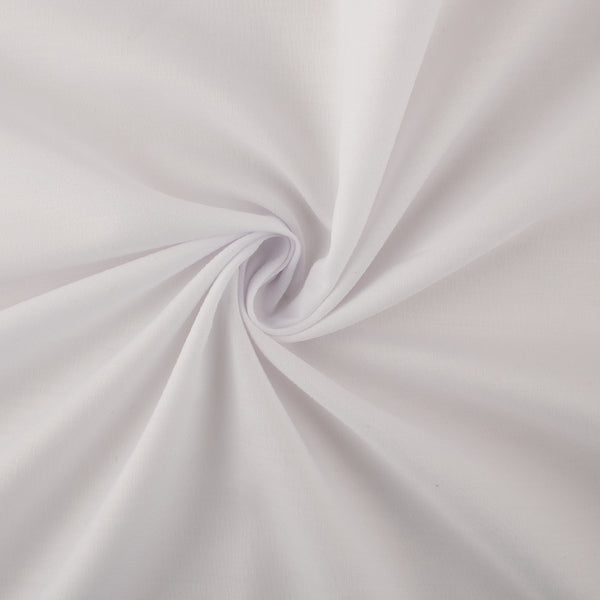 Silky Wide Broadcloth - White
