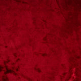 Crushed Ice Velvet - Dark red