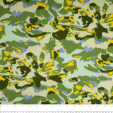 Tricot coton lycra imprimé - IMA-GINE F21 - Camouflage - Vert