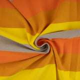 Tricot coton lycra imprimé - IMA-GINE F21 - Rayures - Orange