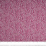 Cotton Lycra Knit Print - IMA-GINE F21 - Ying yang - Rapsberry