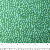 Tricot coton lycra imprimé - IMA-GINE F21 - Ying yang - Vert