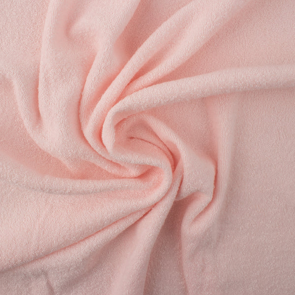 Cotton Poly Terry - PLUSH - Pink