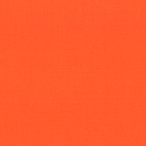 Popeline fine - Orange