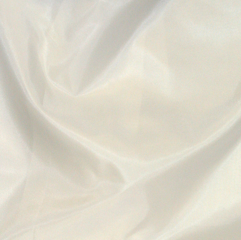 White Polyester Lining, Deadstock Fabrics
